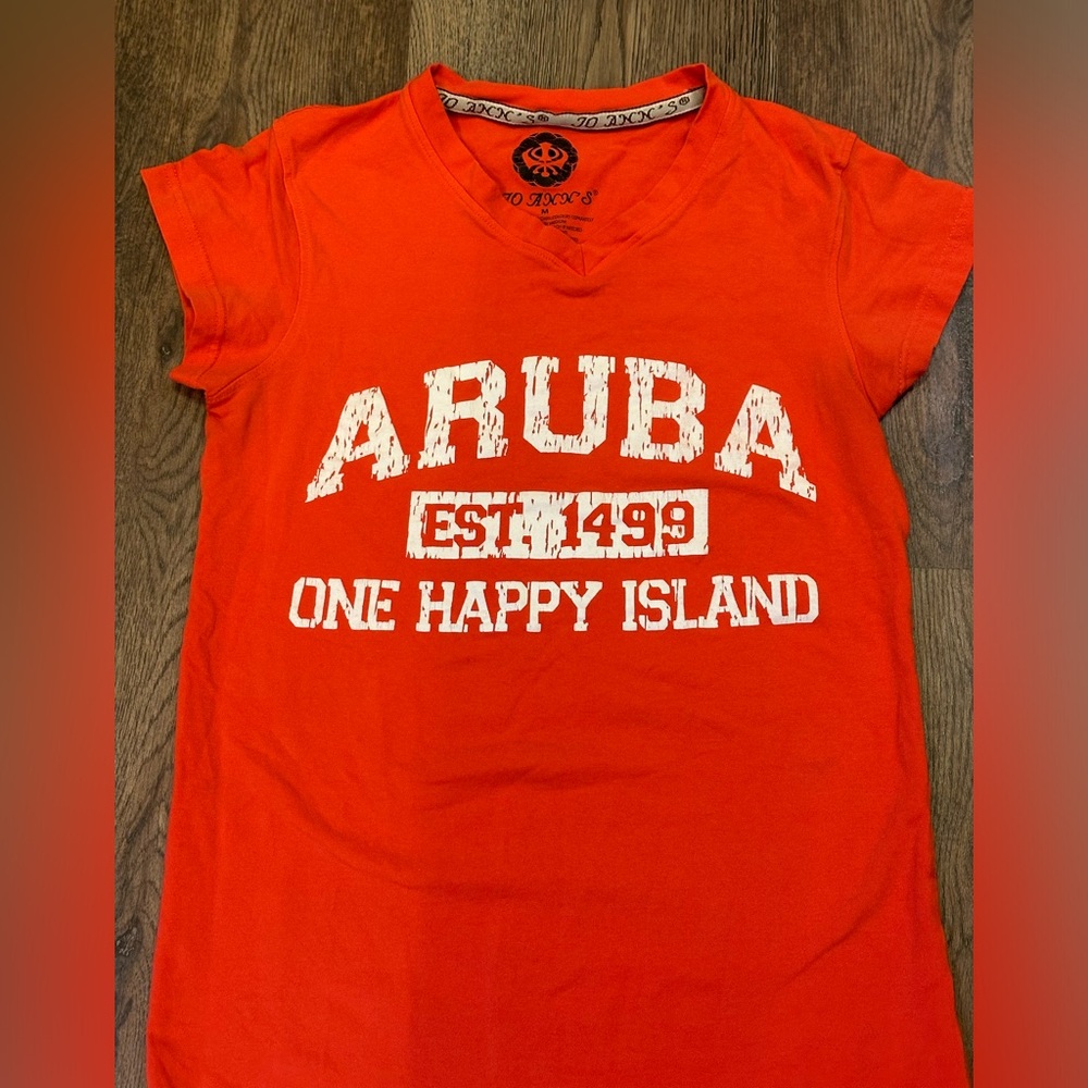 Ladie’s V-Neck Aruba T-shirt